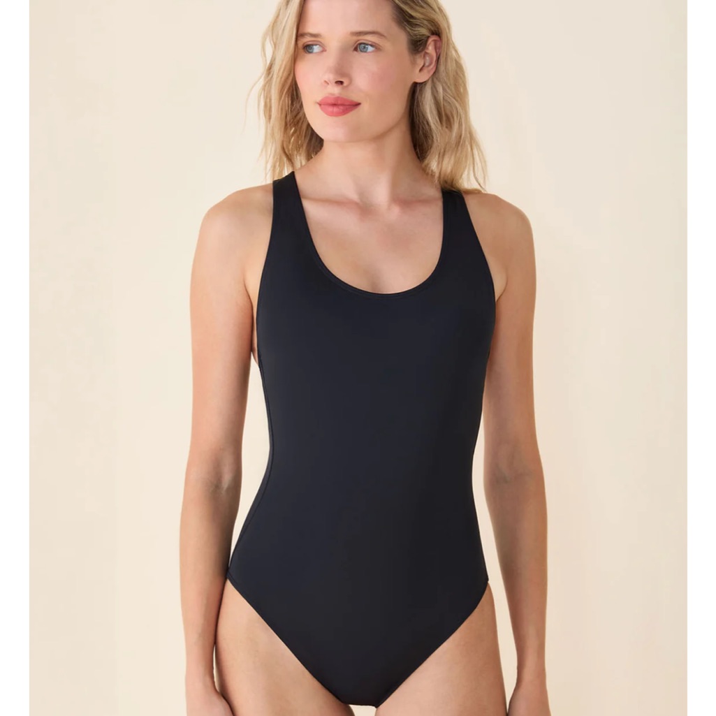 Andie Black Tulum One-Piece Swimsuit